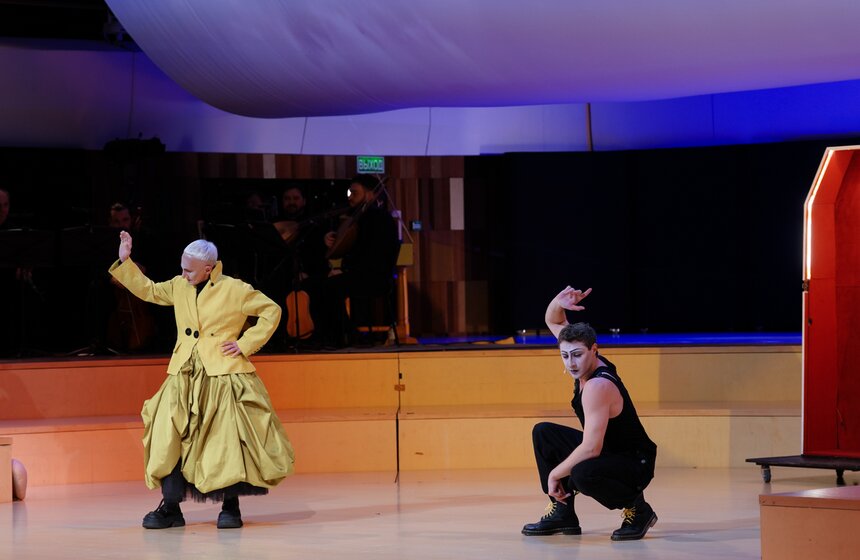 Премьера спектакля "Страшные сказки. Мистерия барокко" состоялась в зале "Зарядье" 9 фото