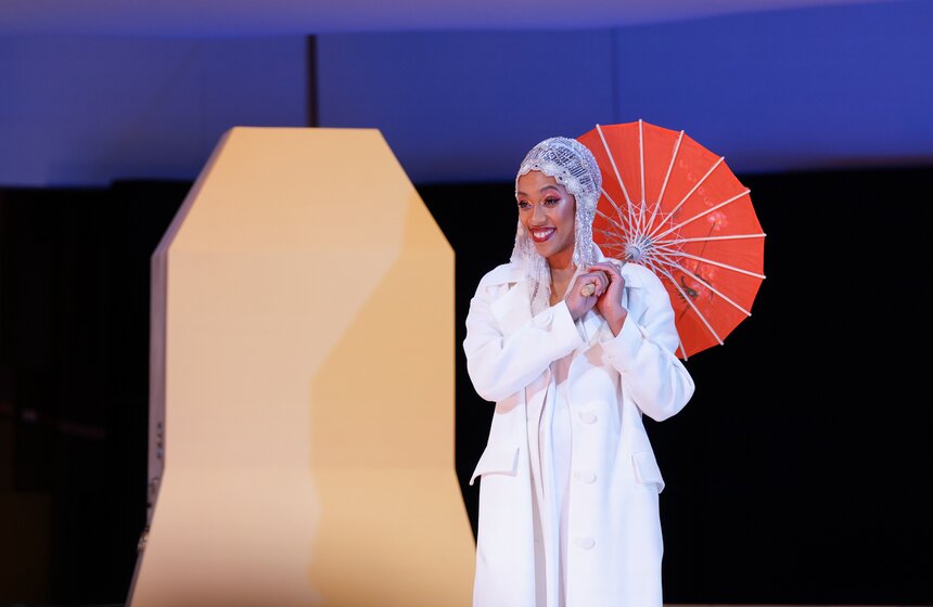 Премьера спектакля "Страшные сказки. Мистерия барокко" состоялась в зале "Зарядье" 12 фото