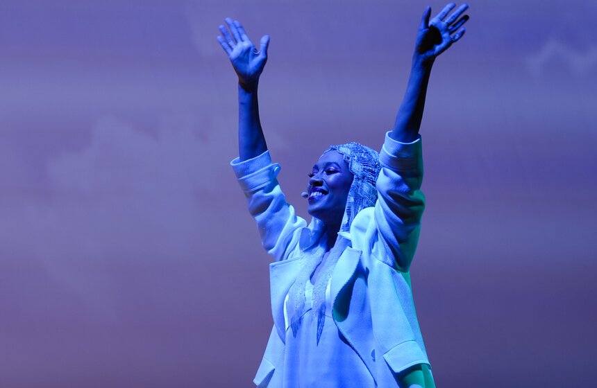 Премьера спектакля "Страшные сказки. Мистерия барокко" состоялась в зале "Зарядье" 14 фото