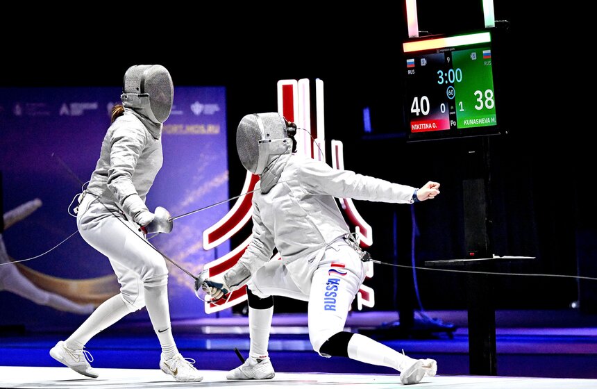 Международный турнир по фехтованию "Московская сабля – 2026" прошел в столице 17 фото