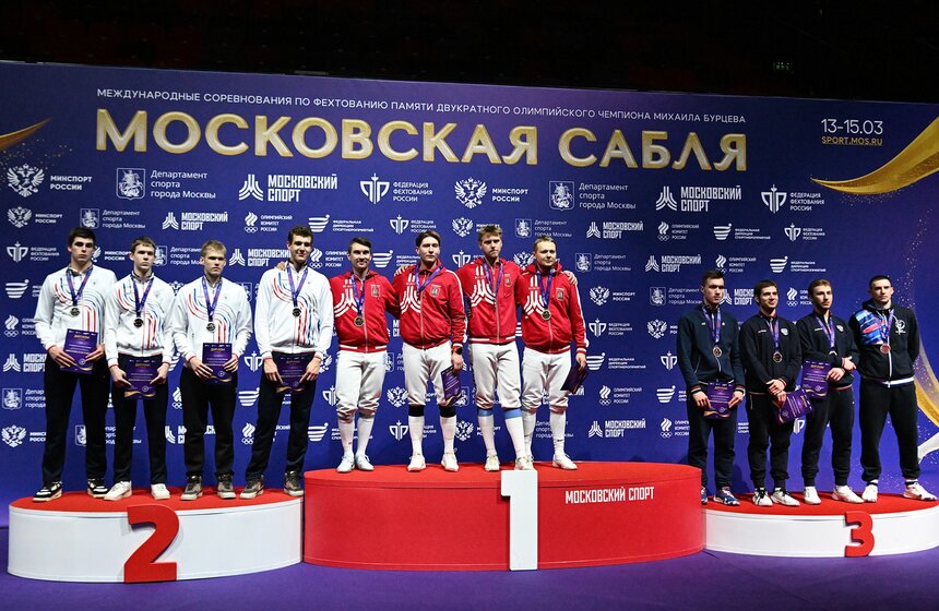 Международный турнир по фехтованию "Московская сабля – 2026" прошел в столице 31 фото