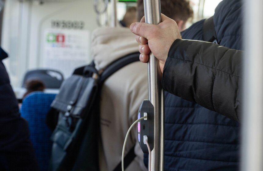 Первые в этом году пригородные маршруты запустили у станции метро "Тушинская" 13 фото