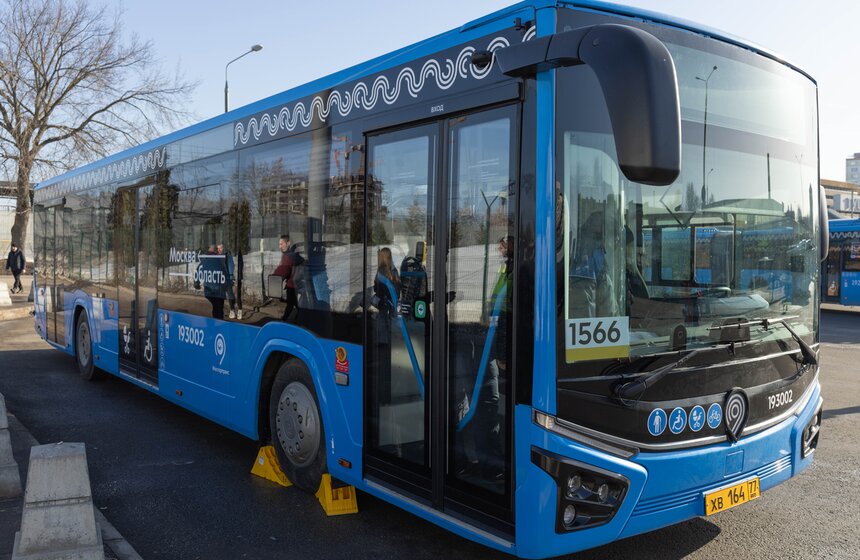 Первые в этом году пригородные маршруты запустили у станции метро "Тушинская" 2 фото