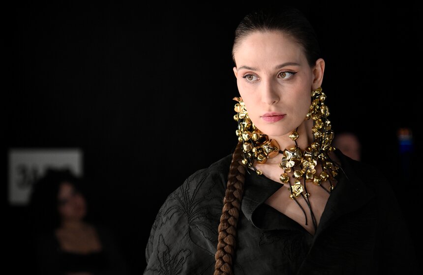 В "Манеже" стартовала шестая Московская неделя моды 33 фото