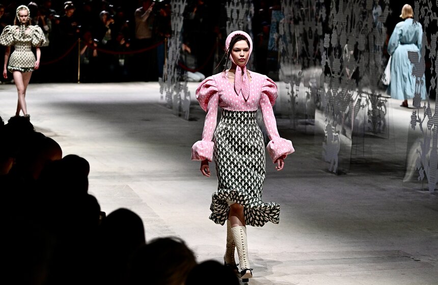 В "Манеже" стартовала шестая Московская неделя моды 35 фото