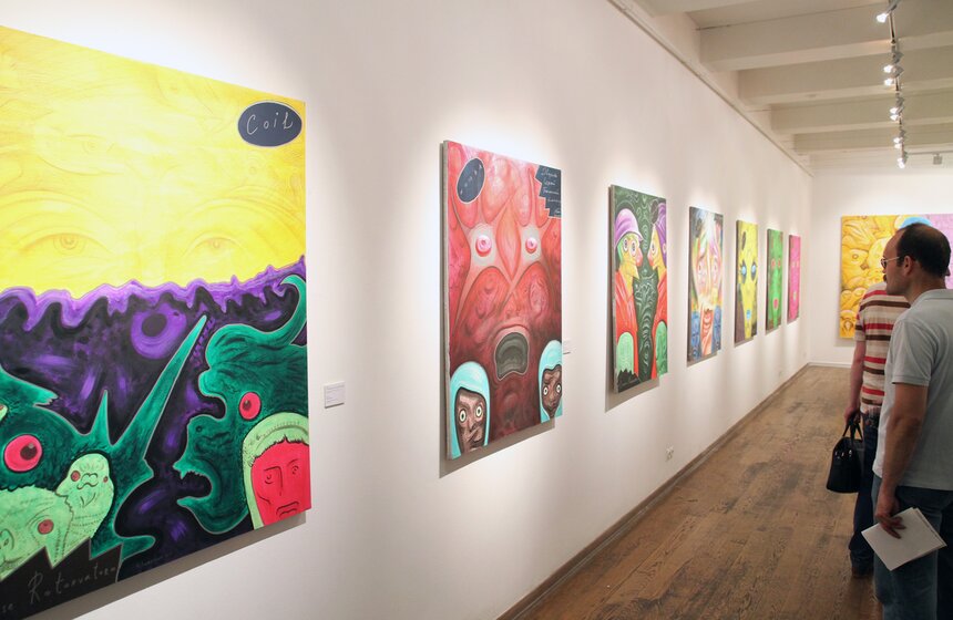 В ММОМА открылась выставка Филиппа Рукавишникова "Постеры" 6 фото