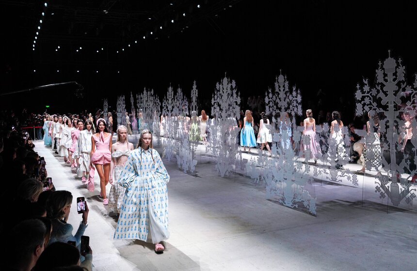 Московская неделя моды завершилась в "Манеже" 16 фото