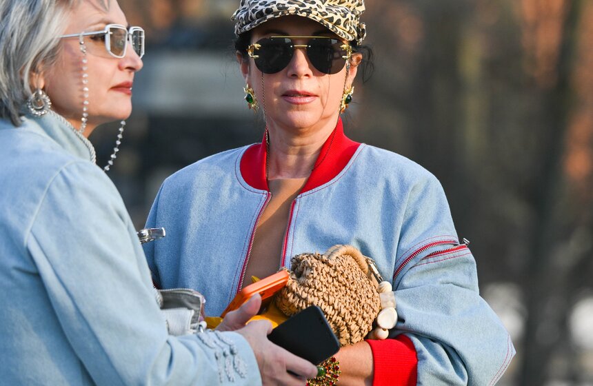 Образы гостей Московской недели моды 30 фото