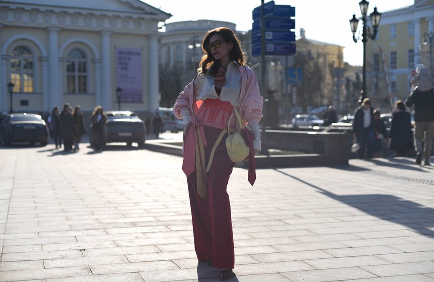 Образы гостей Московской недели моды 2 фото