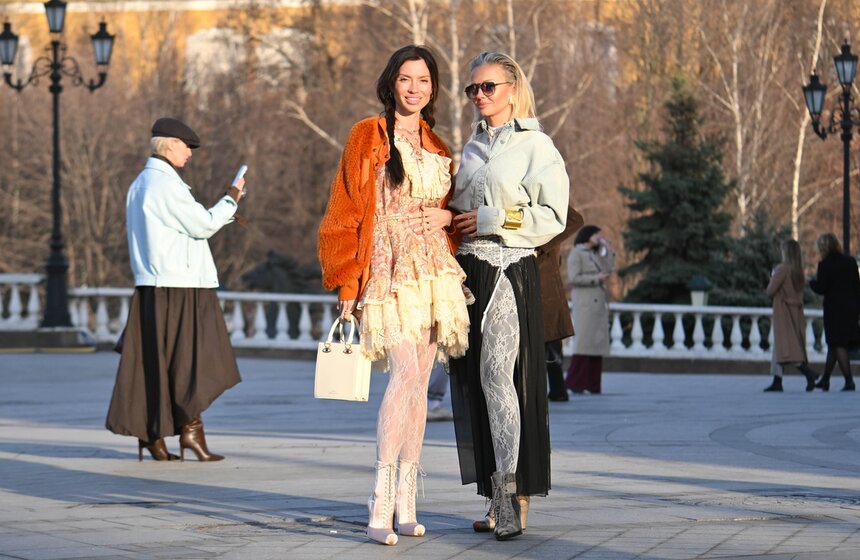 Образы гостей Московской недели моды 25 фото