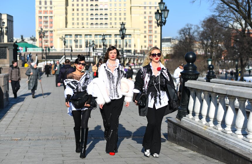 Образы гостей Московской недели моды 1 фото