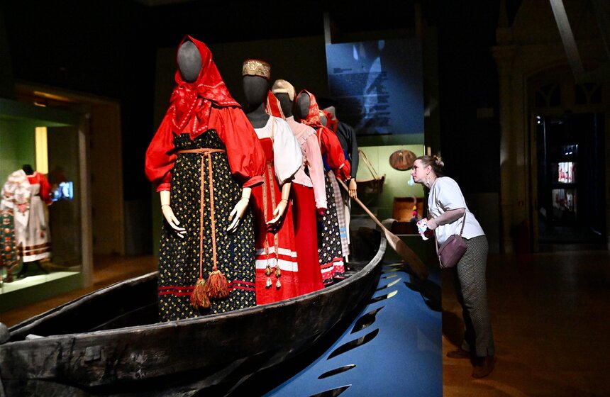 Выставка "Свобода и глушь. От Кенозерья до Поморья" открылась в Москве 22 фото