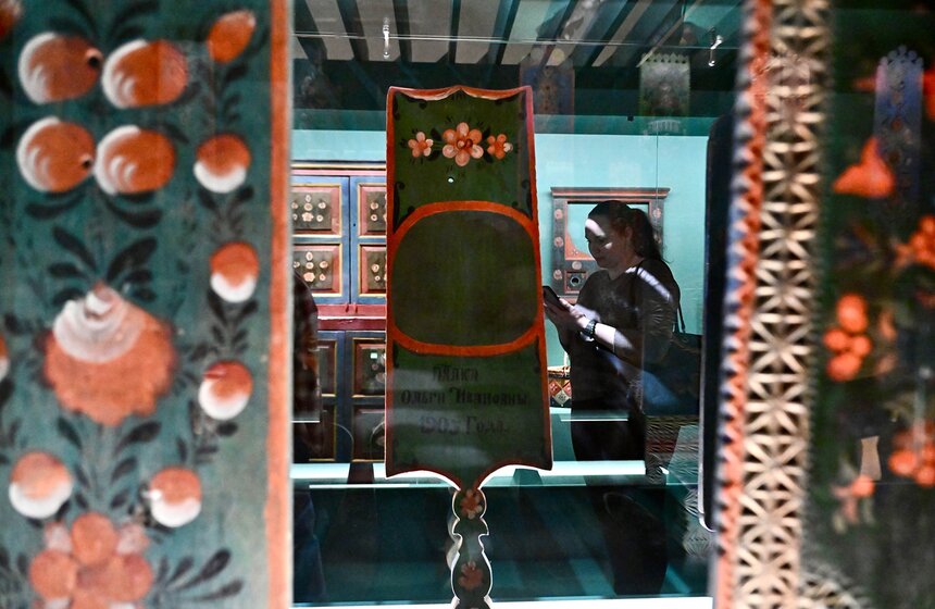 Выставка "Свобода и глушь. От Кенозерья до Поморья" открылась в Москве 21 фото