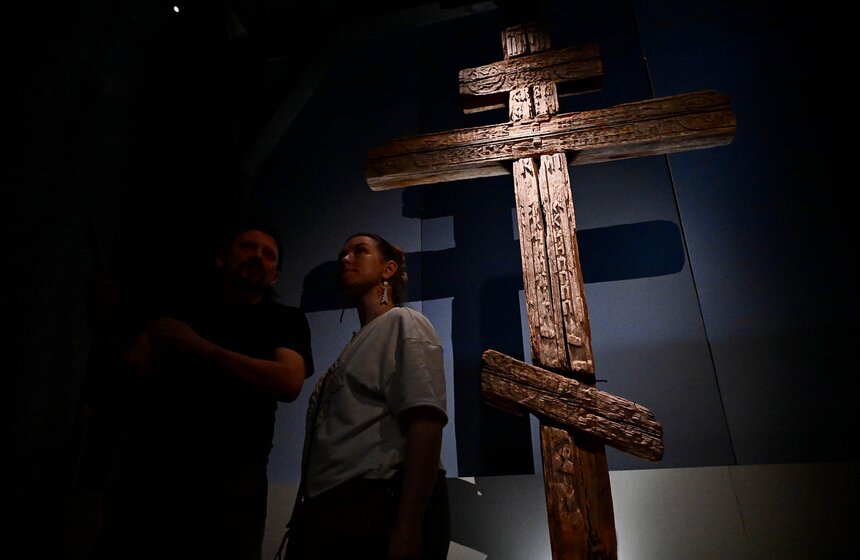 Выставка "Свобода и глушь. От Кенозерья до Поморья" открылась в Москве 27 фото