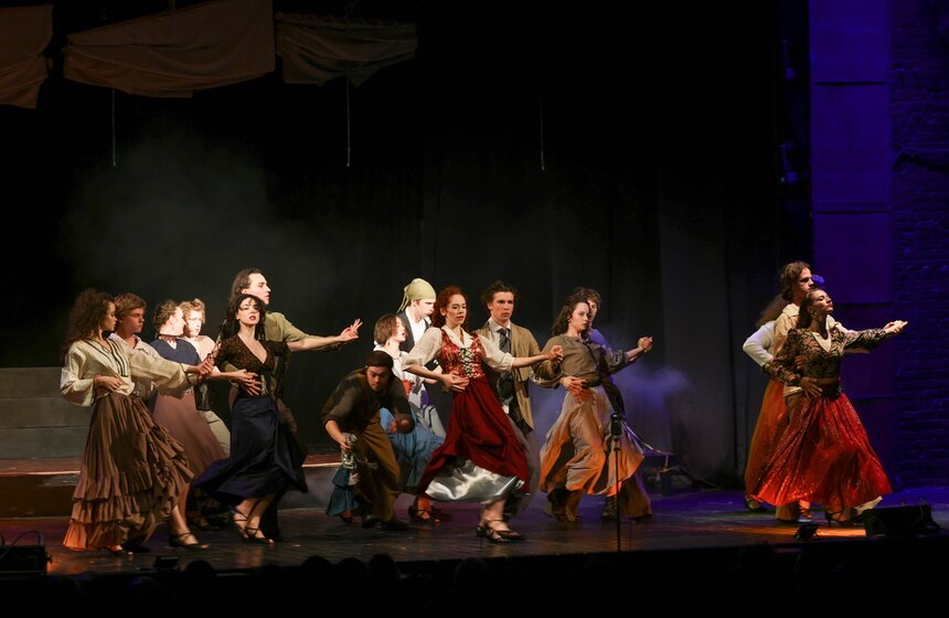 Фестиваль студенческих спектаклей "Первый план" открылся в Театре Гоголя 25 фото