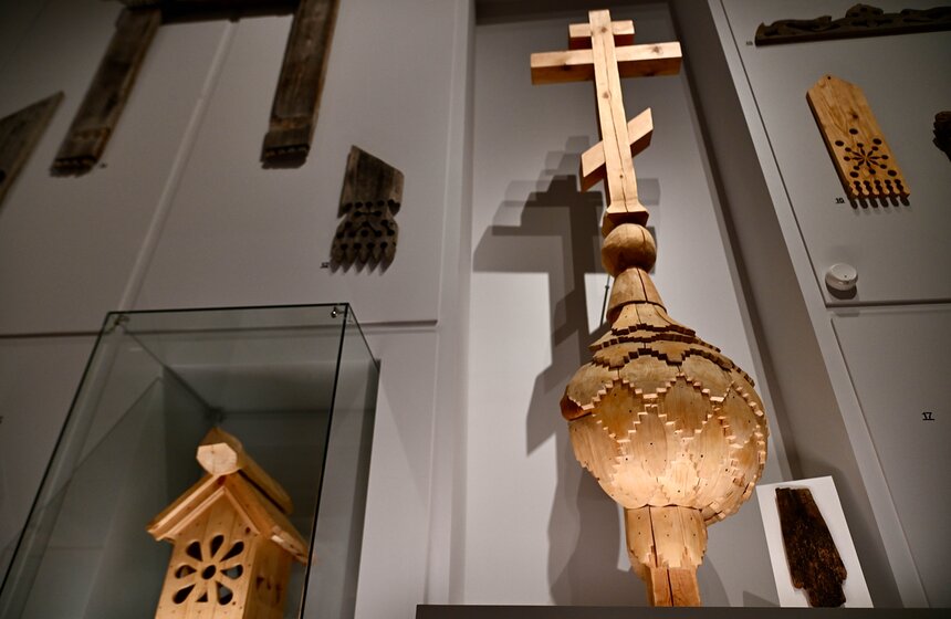 Выставка "Свобода и глушь. От Кенозерья до Поморья" открылась в Москве 20 фото