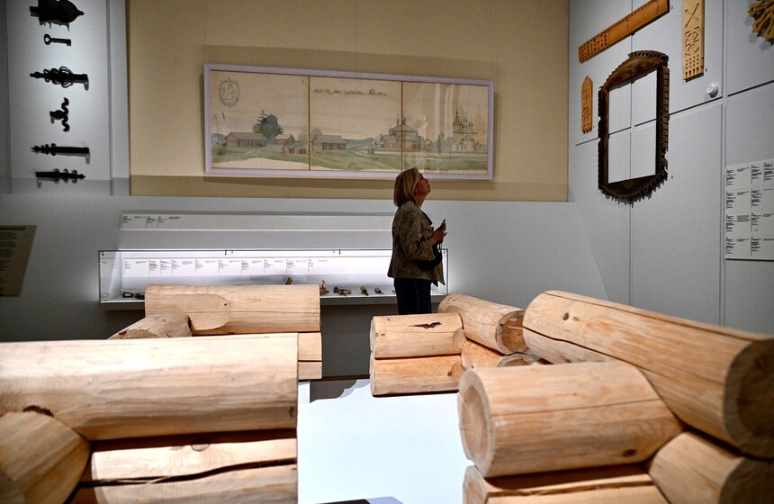 Выставка "Свобода и глушь. От Кенозерья до Поморья" открылась в Москве 11 фото