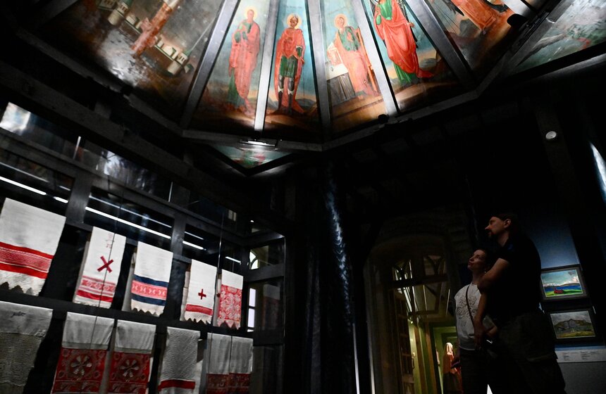 Выставка "Свобода и глушь. От Кенозерья до Поморья" открылась в Москве 1 фото