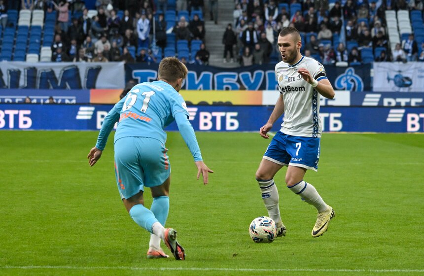 "Зенит" обыграл "Динамо" в матче 22-го тура РПЛ 10 фото