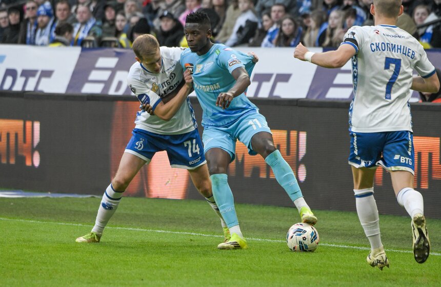 "Зенит" обыграл "Динамо" в матче 22-го тура РПЛ 7 фото
