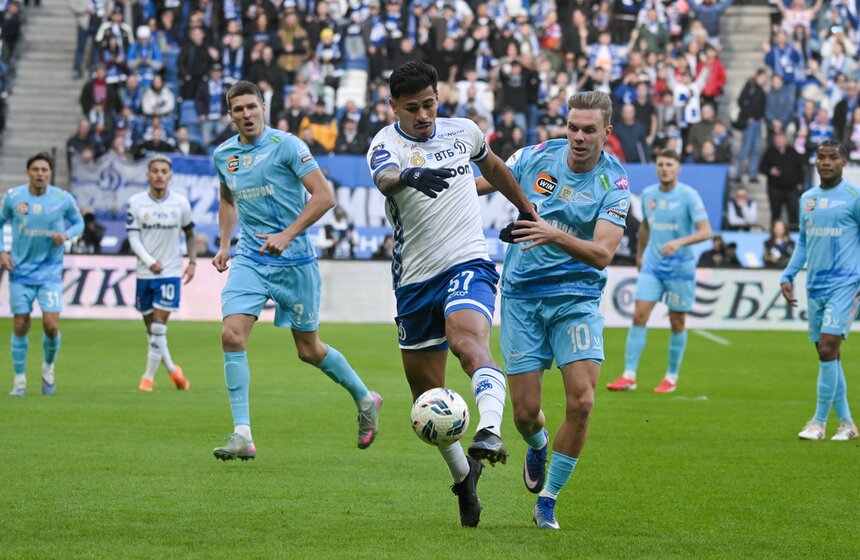 "Зенит" обыграл "Динамо" в матче 22-го тура РПЛ 24 фото