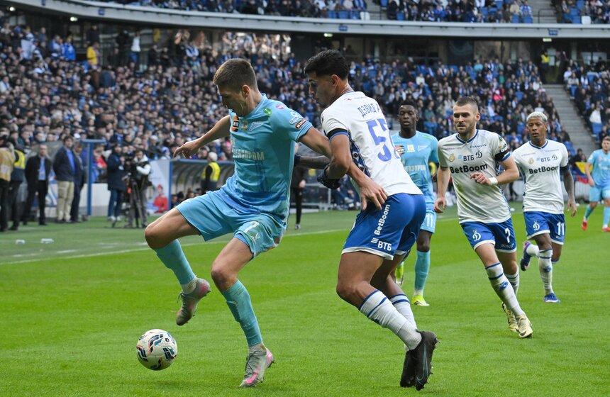 "Зенит" обыграл "Динамо" в матче 22-го тура РПЛ 17 фото