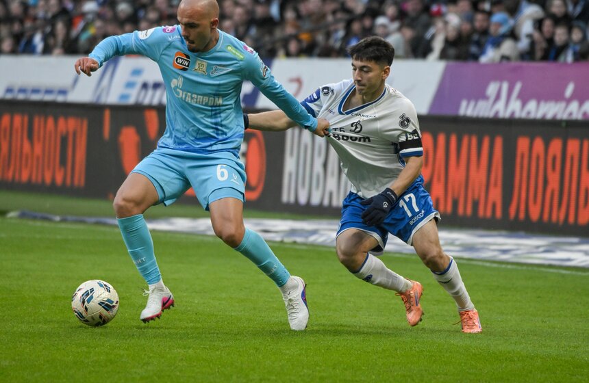 "Зенит" обыграл "Динамо" в матче 22-го тура РПЛ 9 фото