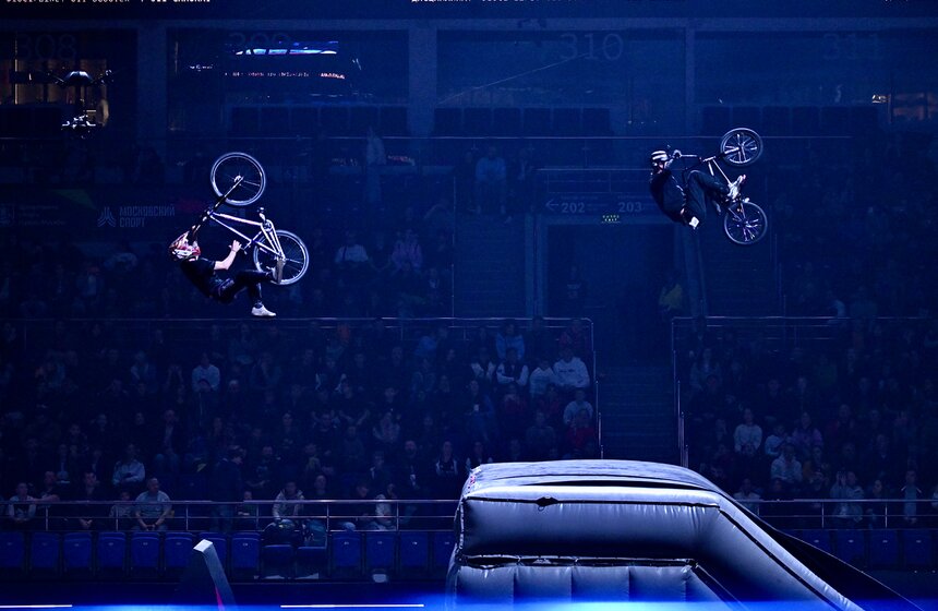 Фестиваль экстремальных видов спорта "Прорыв" прошел в Москве 16 фото