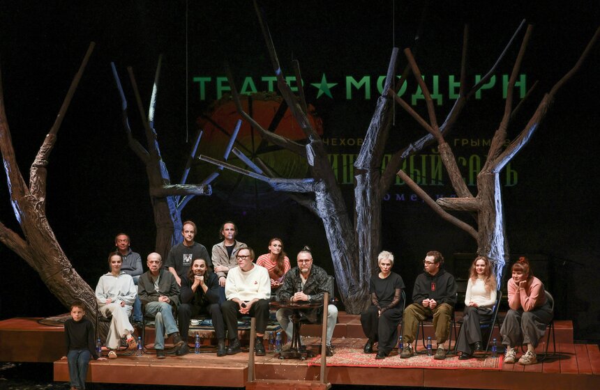 В Театре "Модерн" состоялась премьера спектакля "Вишневый сад" 30 фото