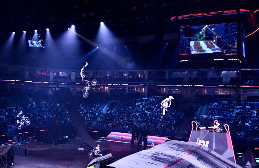 Фестиваль экстремальных видов спорта "Прорыв" прошел в Москве 8 фото