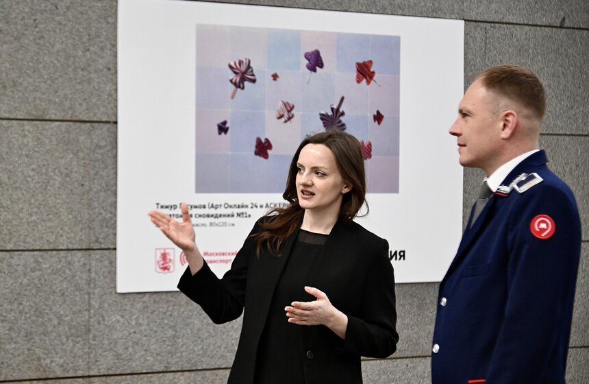 7-я совместная выставка метро Москвы и ярмарки "Арт Россия" открылась в столице 2 фото