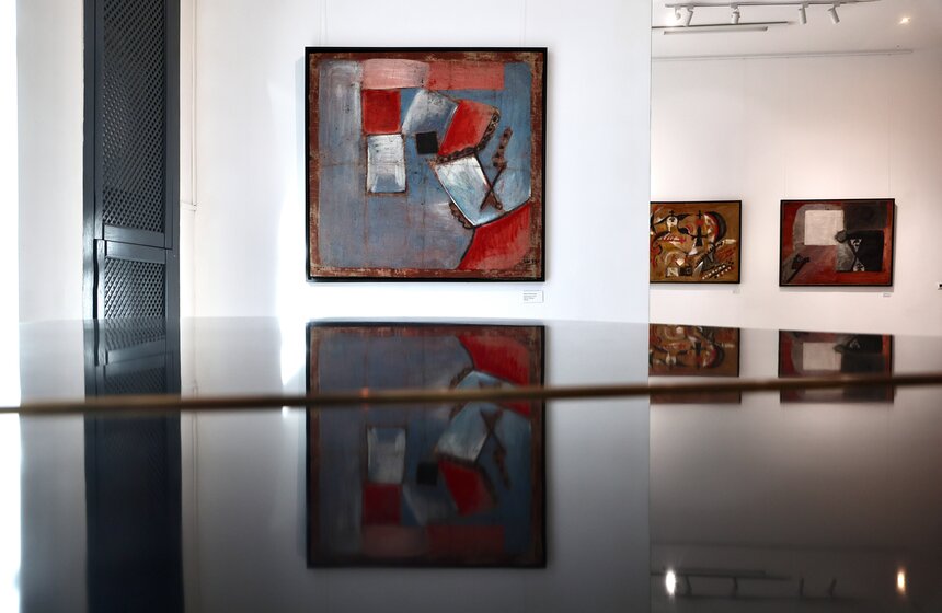 Выставка "Живая фактура" открылась в Музее нонконформизма 6 фото