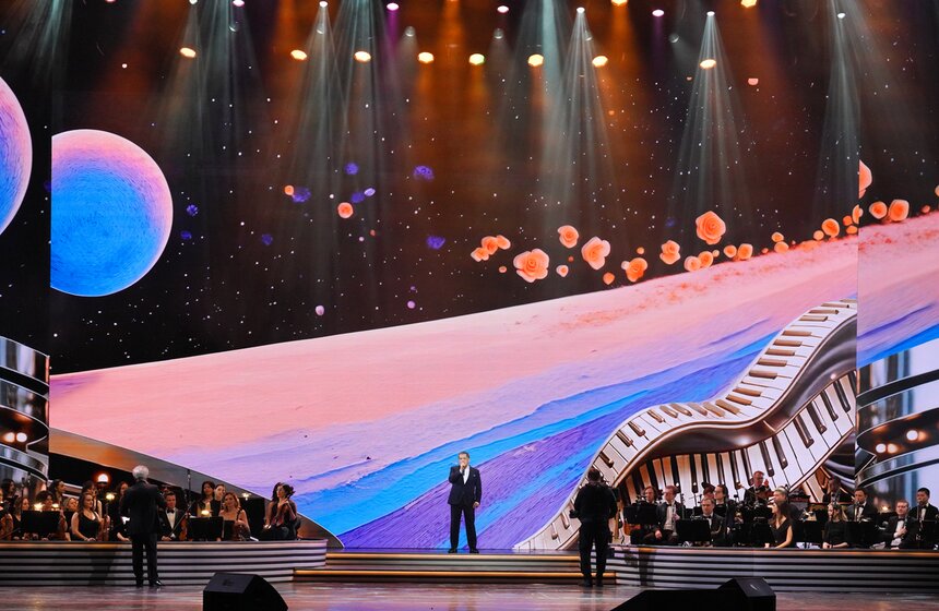 Юбилейный концерт к 100-летию композитора Александра Зацепина прошел в Кремлевском дворце 12 фото