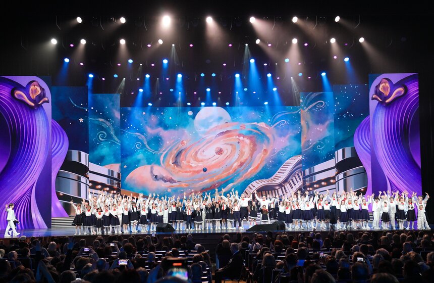 Юбилейный концерт к 100-летию композитора Александра Зацепина прошел в Кремлевском дворце 32 фото