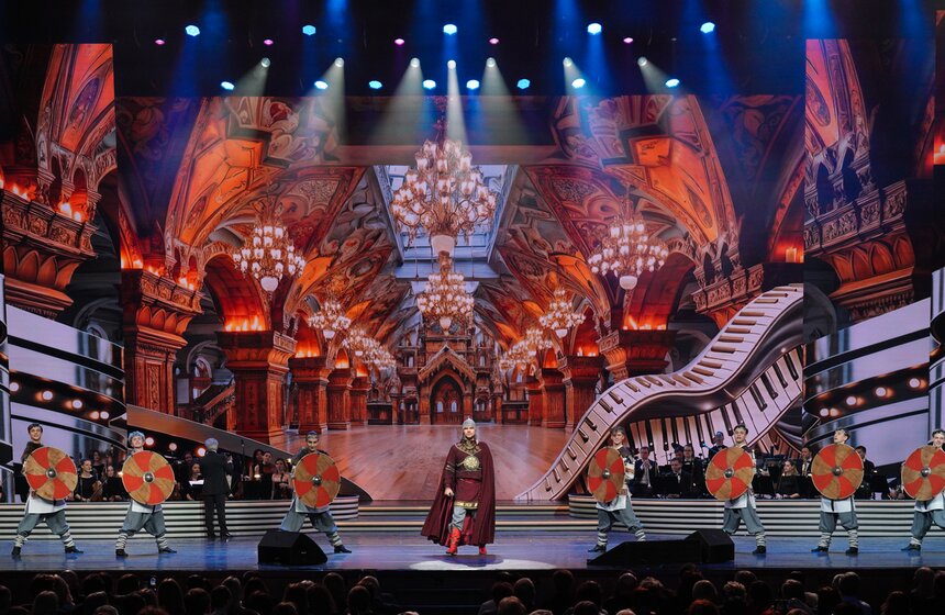 Юбилейный концерт к 100-летию композитора Александра Зацепина прошел в Кремлевском дворце 18 фото