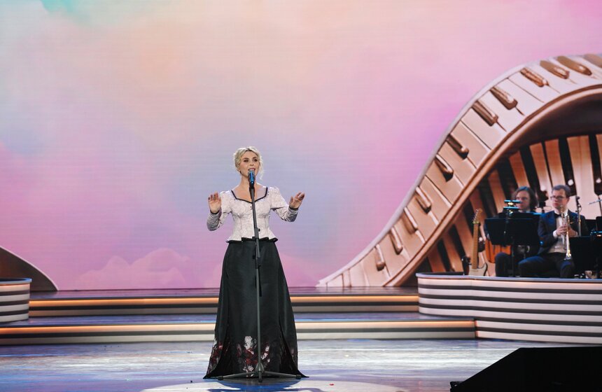 Юбилейный концерт к 100-летию композитора Александра Зацепина прошел в Кремлевском дворце 33 фото