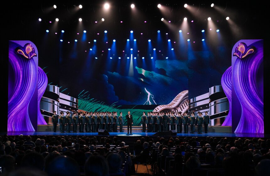 Юбилейный концерт к 100-летию композитора Александра Зацепина прошел в Кремлевском дворце 26 фото