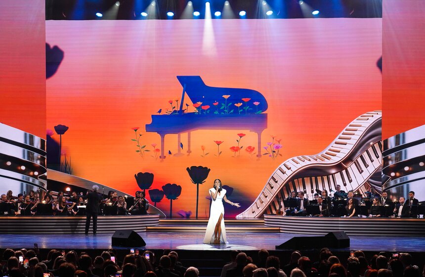 Юбилейный концерт к 100-летию композитора Александра Зацепина прошел в Кремлевском дворце 16 фото