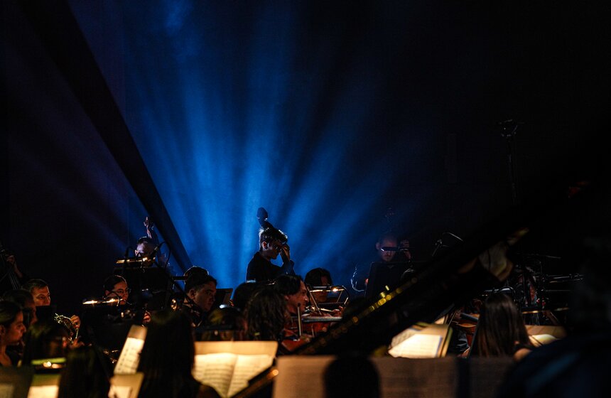 Симфоническое шоу "Векторы XX столетия" состоялось в театре "Геликон-опера" 18 фото