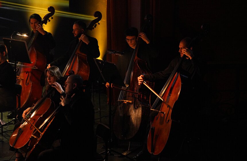 Симфоническое шоу "Векторы XX столетия" состоялось в театре "Геликон-опера" 15 фото