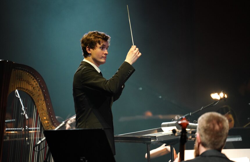 Симфоническое шоу "Векторы XX столетия" состоялось в театре "Геликон-опера" 10 фото