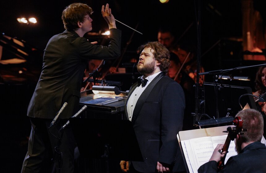 Симфоническое шоу "Векторы XX столетия" состоялось в театре "Геликон-опера" 20 фото