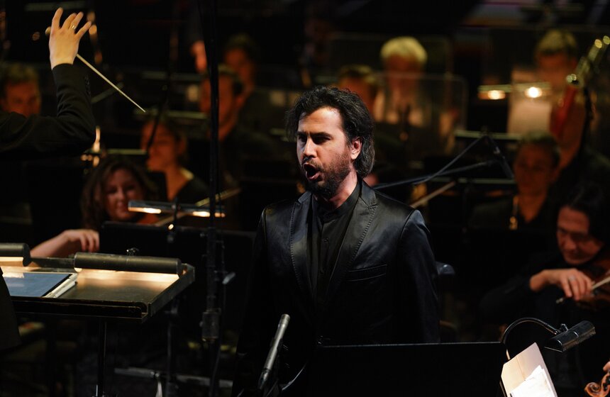 Симфоническое шоу "Векторы XX столетия" состоялось в театре "Геликон-опера" 14 фото