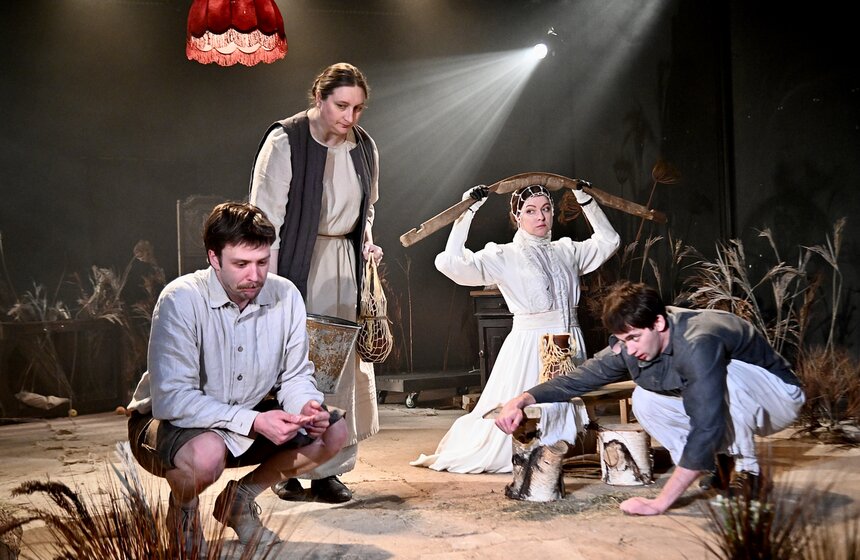 Премьера спектакля "Корова" состоялась в Театре на Таганке 5 фото