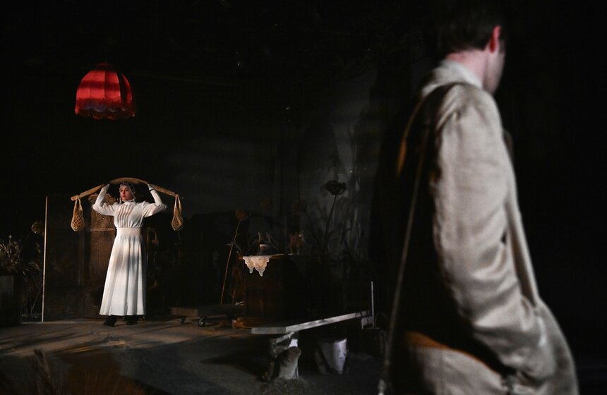 Премьера спектакля "Корова" состоялась в Театре на Таганке 3 фото