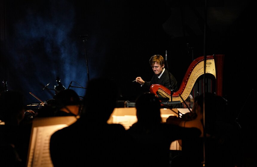 Симфоническое шоу "Векторы XX столетия" состоялось в театре "Геликон-опера" 16 фото