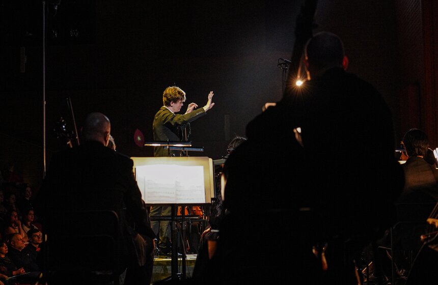 Симфоническое шоу "Векторы XX столетия" состоялось в театре "Геликон-опера" 21 фото