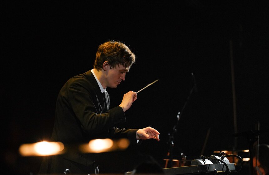 Симфоническое шоу "Векторы XX столетия" состоялось в театре "Геликон-опера" 25 фото