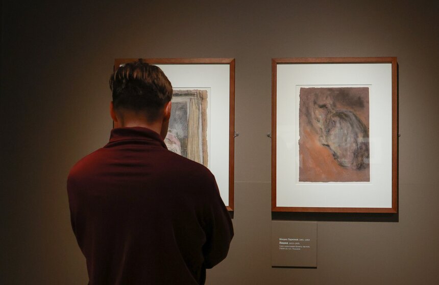 Выставка "Ларионов / Гончарова. Начало" открылась в Пушкинском музее 20 фото