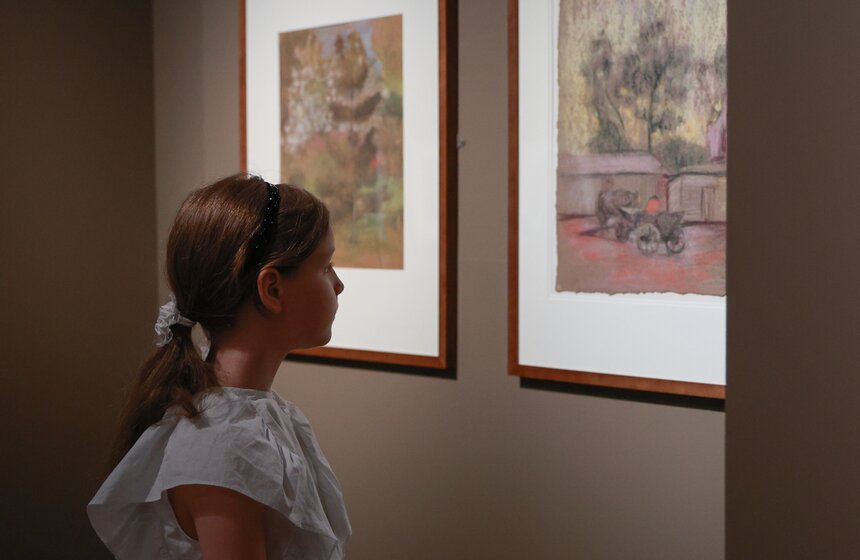 Выставка "Ларионов / Гончарова. Начало" открылась в Пушкинском музее 22 фото